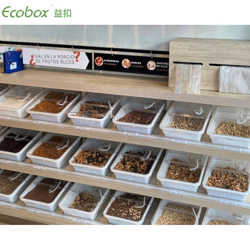 Ecobox Bulk Food Container Plastics Bins Candy Jars - China Mini